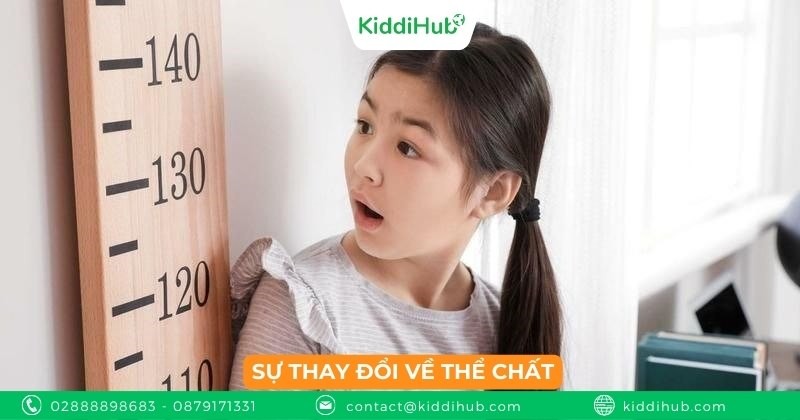 Sự thay đổi về thể chất
