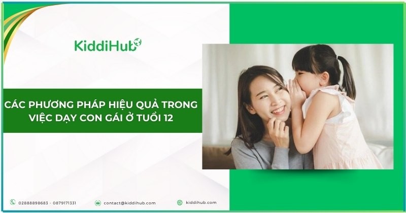 Các phương pháp hiệu quả trong việc dạy con gái ở tuổi 12