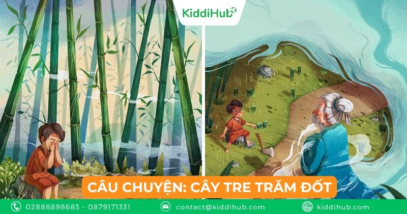Câu chuyện: Cây tre trăm đốt