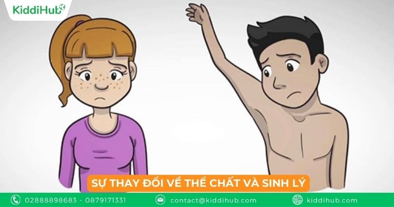 Sự thay đổi về thể chất và sinh lý