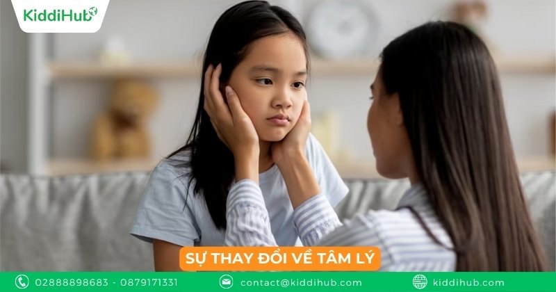 Sự thay đổi về tâm lý