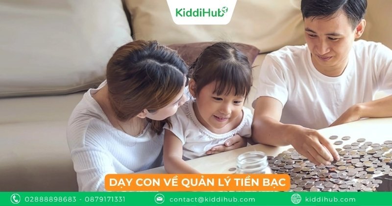 Dạy con về quản lý tiền bạc