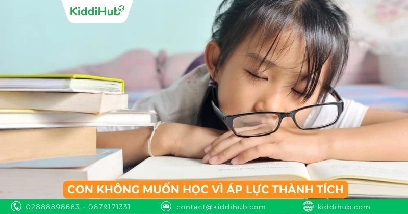 Con không muốn học vì áp lực thành tích