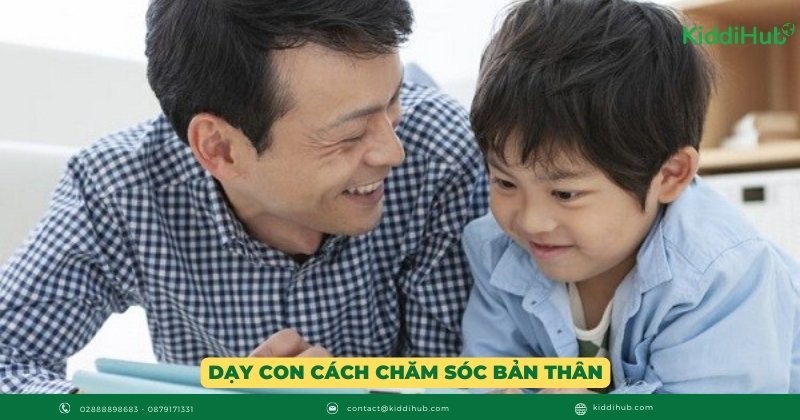 Dạy con cách chăm sóc bản thân