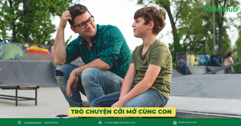 Trò chuyện cởi mở cùng con về vấn đề dậy thì