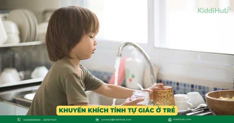 Khuyến khích tính tự giác ở trẻ