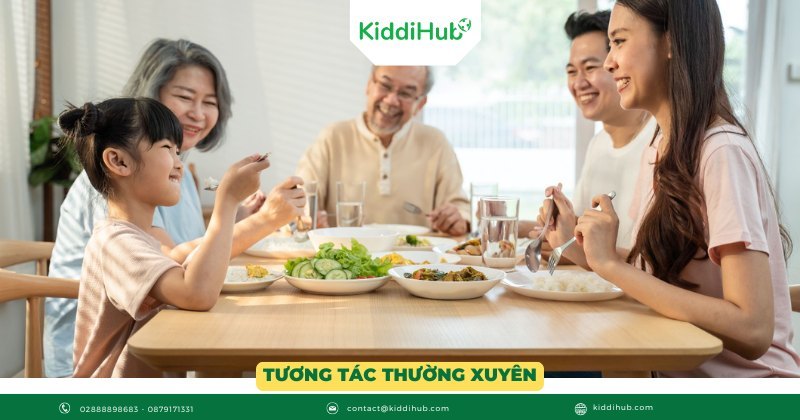 Dạy trẻ thông minh sớm bằng cách tương tác thường xuyên