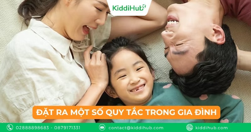 Đặt ra một số quy tắc trong gia đình