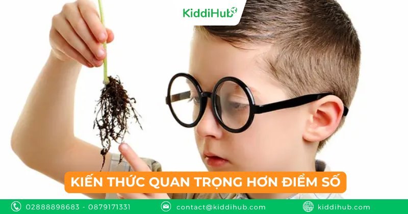 Kiến thức quan trọng hơn điểm số