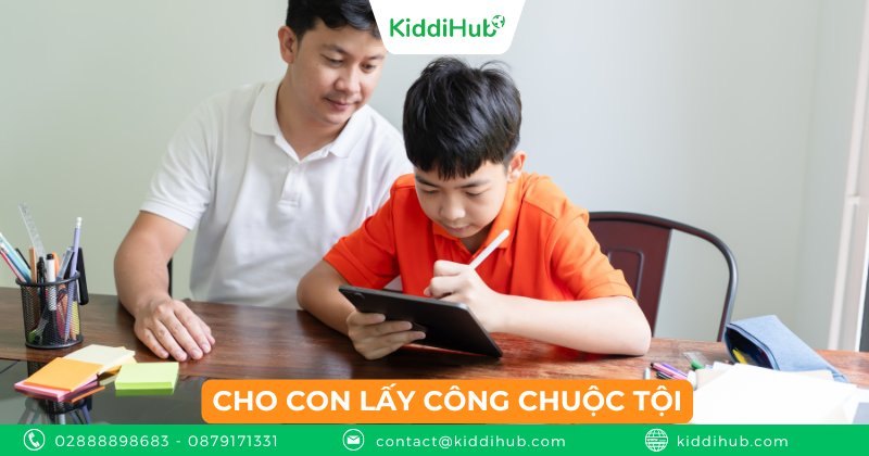 Cho con lấy công chuộc tội