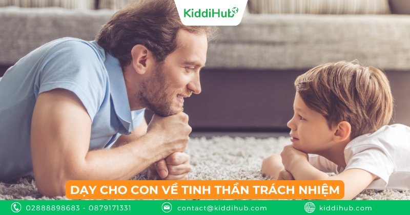 Dạy cho con về tinh thần trách nhiệm