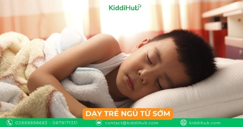 Dạy trẻ ngủ từ sớm