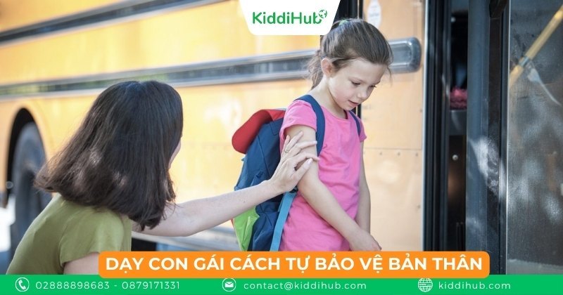 Dạy con gái cách tự bảo vệ bản thân
