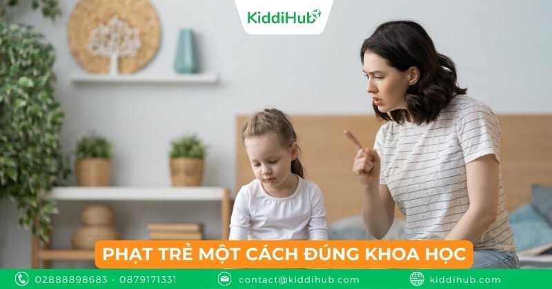 Phạt trẻ một cách đúng khoa học