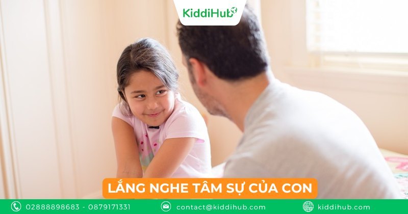 Lắng nghe tâm sự của con