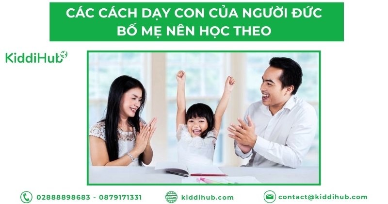 Các cách dạy con của người Đức bố mẹ nên học theo