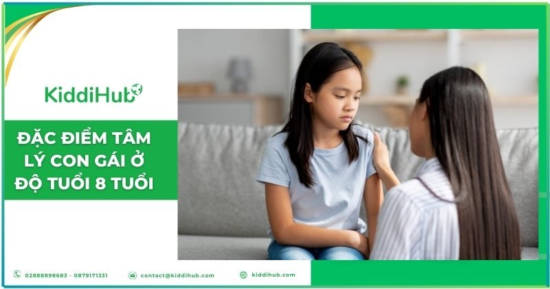 Đặc điểm tâm lý con gái ở độ tuổi 8 tuổi