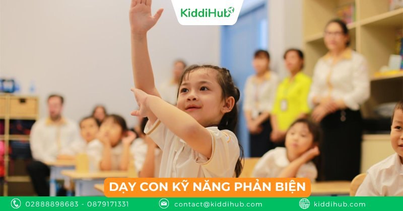 Dạy con kỹ năng phản biện