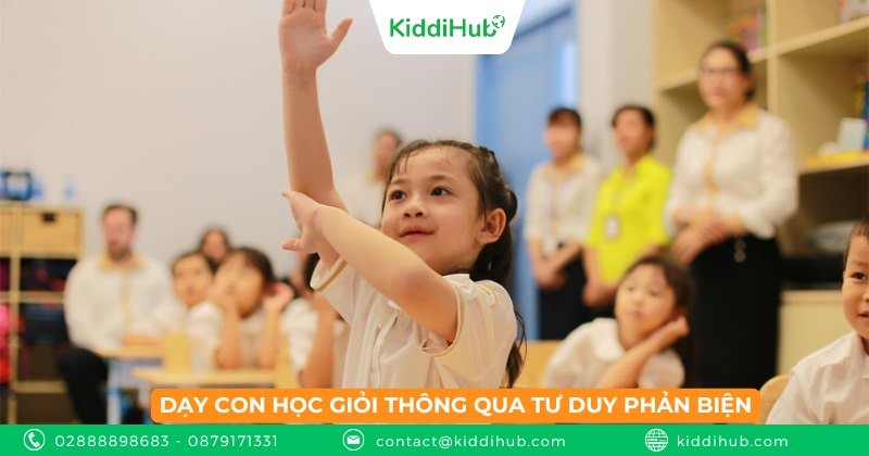 Dạy con học giỏi thông qua tư duy phản biện