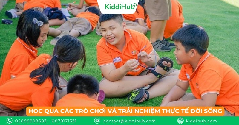 Học qua các trò chơi và trải nghiệm thực tế đời sống