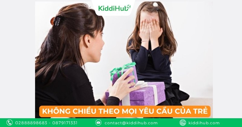 Nuôi dạy con khoa học: Không chiều theo mọi yêu cầu của trẻ
