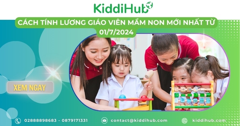 Cách tính lương giáo viên mầm non