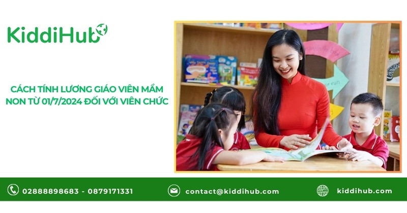 Cách tính lương giáo viên mầm non