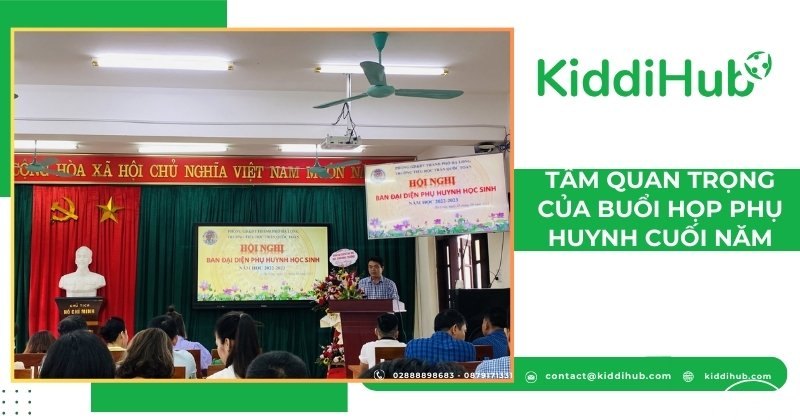 Tầm quan trọng của buổi họp phụ huynh cuối năm