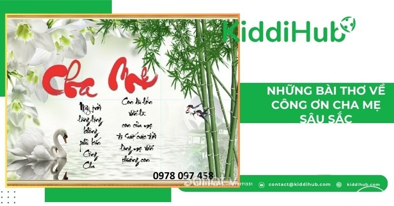 Những bài thơ về công ơn cha mẹ sâu sắc