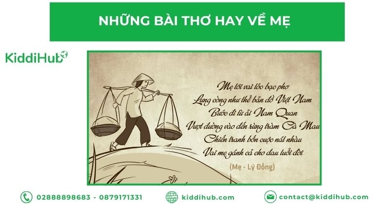 Những bài thơ hay về mẹ
