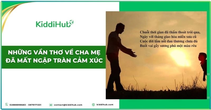 Những vần thơ về cha mẹ đã mất ngập tràn cảm xúc