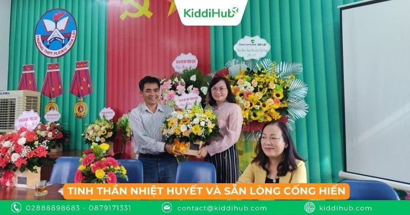Tinh thần nhiệt huyết và sẵn lòng cống hiến