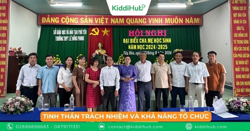 Tinh thần trách nhiệm và khả năng tổ chức
