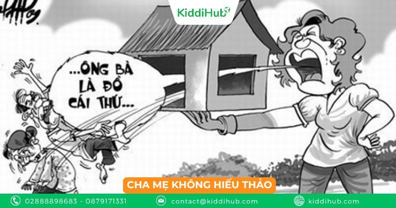 Cha mẹ không hiếu thảo