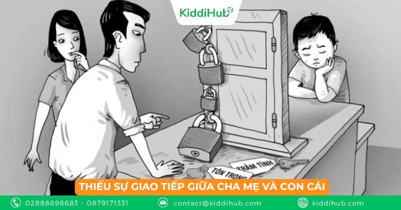 Thiếu sự giao tiếp giữa cha mẹ và con cái