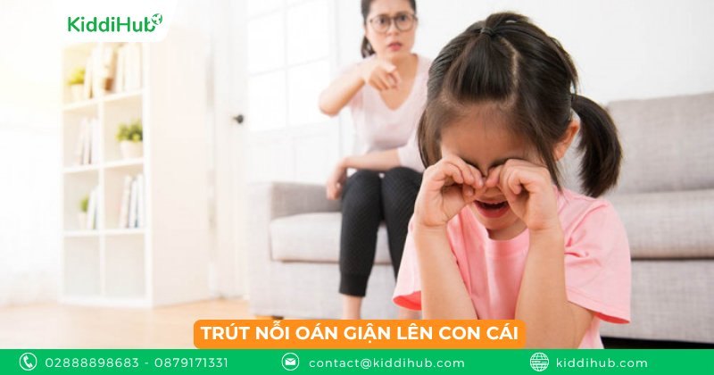 Trút nỗi oán giận lên con cái