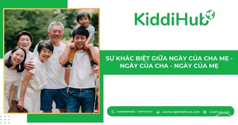 Sự khác biệt giữa Ngày của Cha Mẹ - Ngày của Cha - Ngày của Mẹ