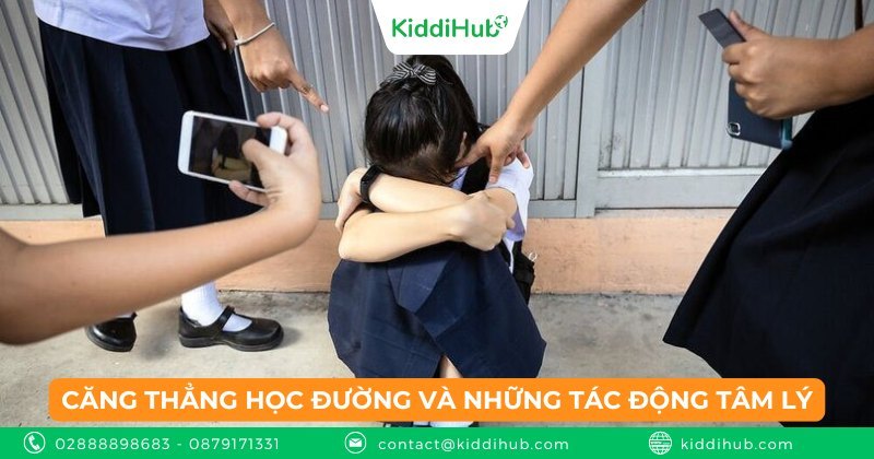 Căng thẳng học đường và những tác động tâm lý