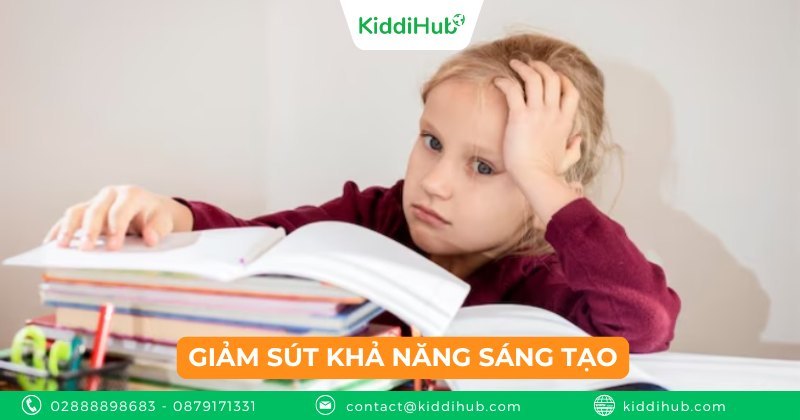Giảm sút khả năng sáng tạo