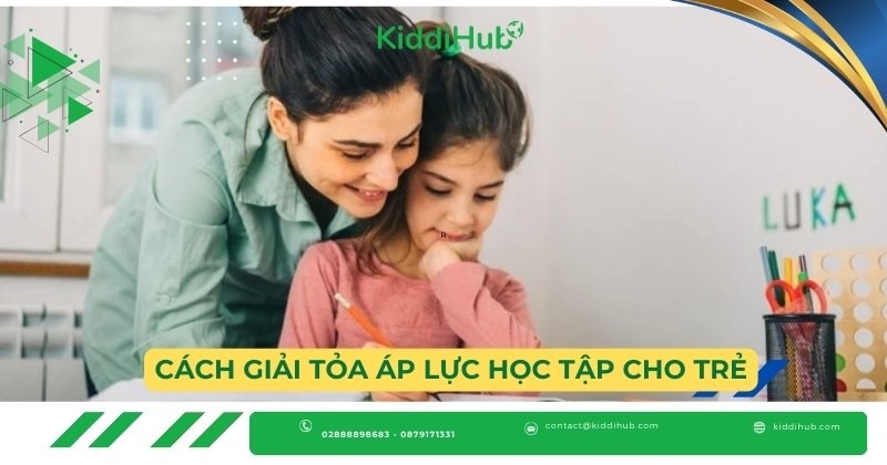 Cách giải tỏa áp lực học tập cho trẻ