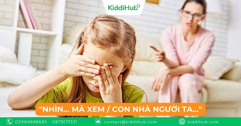 "Nhìn… mà xem / Con nhà người ta…"