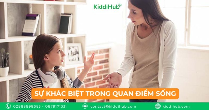 Sự khác biệt trong quan điểm sống