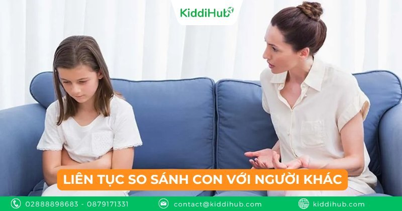 Liên tục so sánh con với người khác