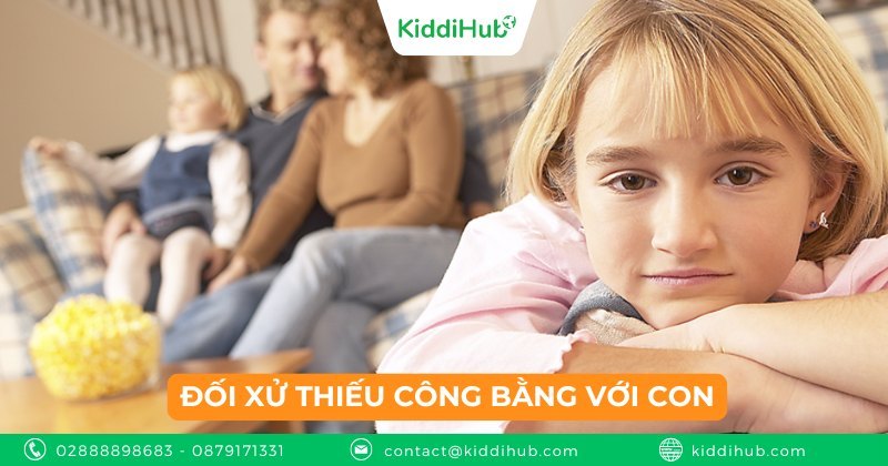 Đối xử thiếu công bằng với con