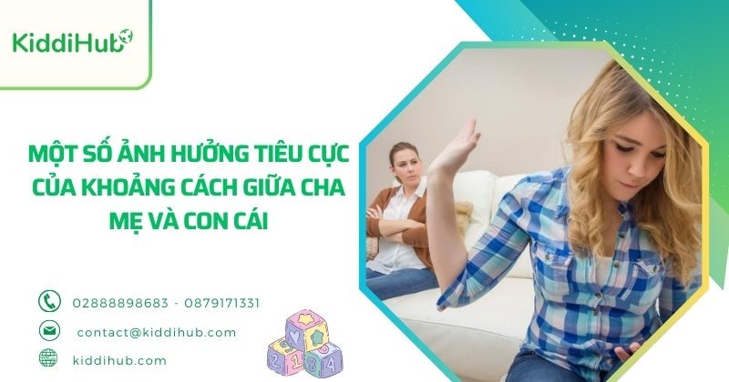 Một số ảnh hưởng tiêu cực của khoảng cách giữa cha mẹ và con cái