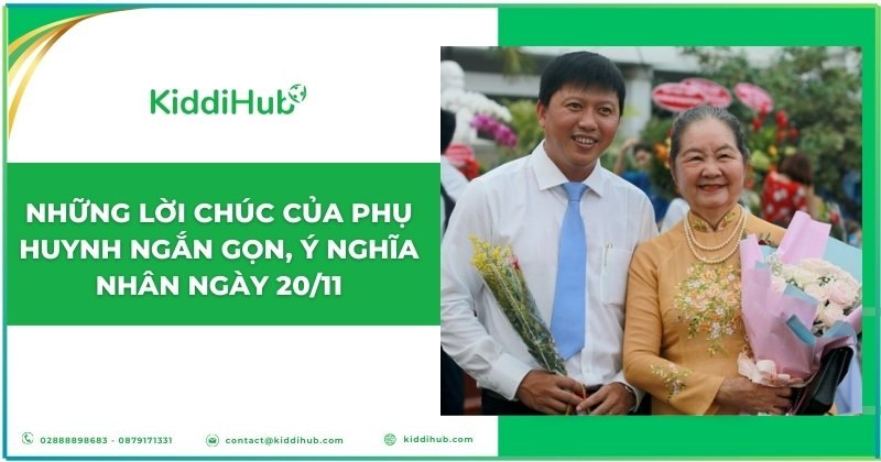 Những lời chúc phụ huynh dành cho cô giáo ngắn gọn, ý nghĩa nhân ngày 20/11
