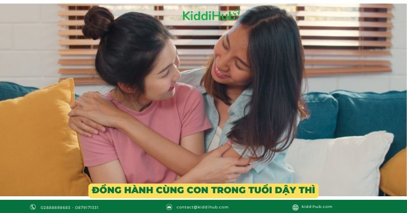 Đồng hành cùng con trong tuổi dậy thì