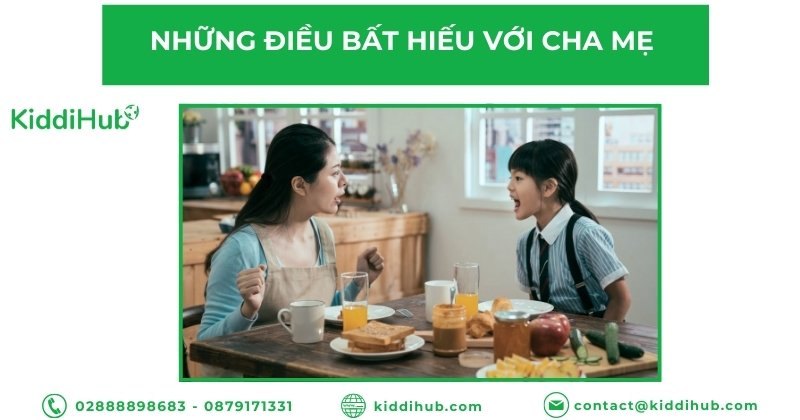 Những điều bất hiếu với cha mẹ