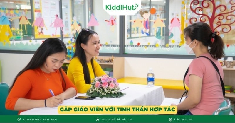 Gặp giáo viên với tinh thần hợp tác