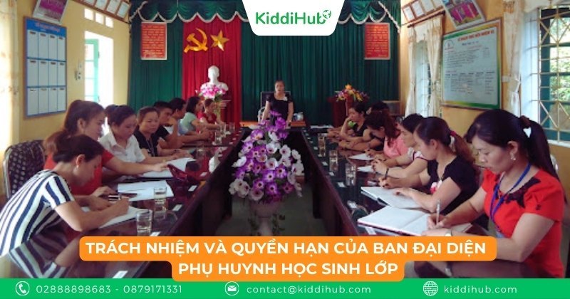 Trách nhiệm và quyền hạn của Ban đại diện phụ huynh học sinh lớp